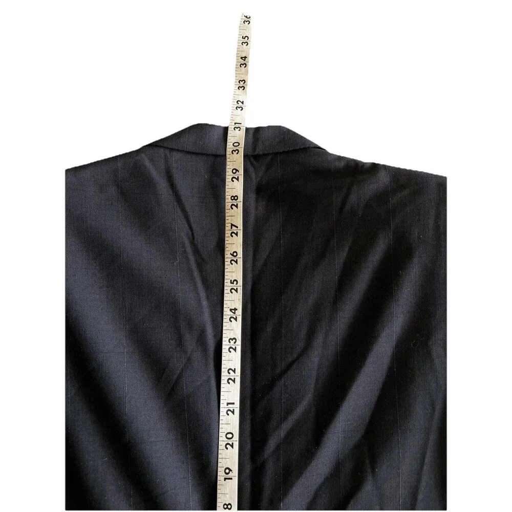 Lubiam Blazer Men 42R Cerruti 1881 Super 100s Coat Jacket Subtle Windowpane